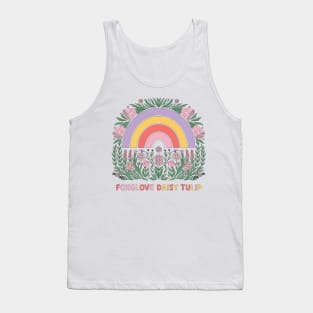 Foxglove-Daisy-Tulip Tank Top